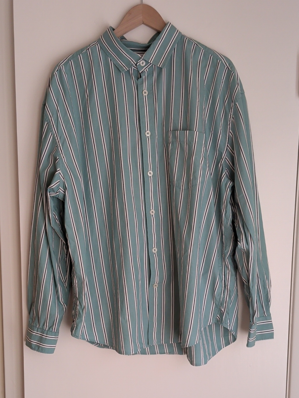 Banana Republic Striped Button-Down Shirt